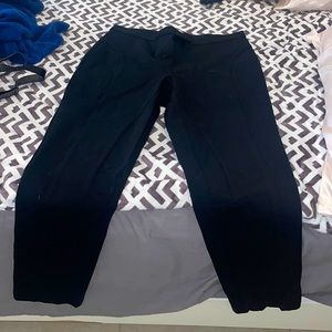 Black josef dress pants, stretchy.